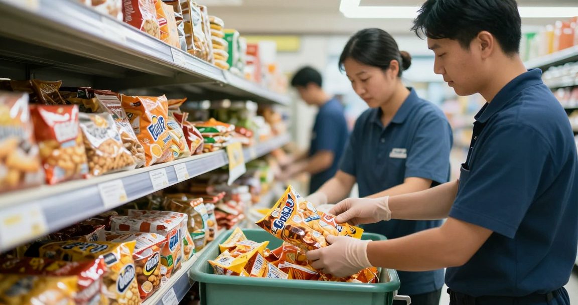 速報：ブルボン自主回收逾2萬袋零食，混入過敏原「蝦」