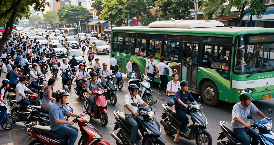 胡志明市公車限期免費：越南大都市的交通疏導實驗