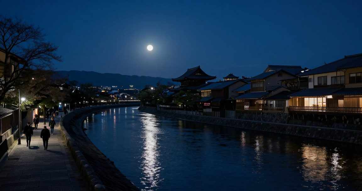 京都夜遊:避暑勝地還是冷清?