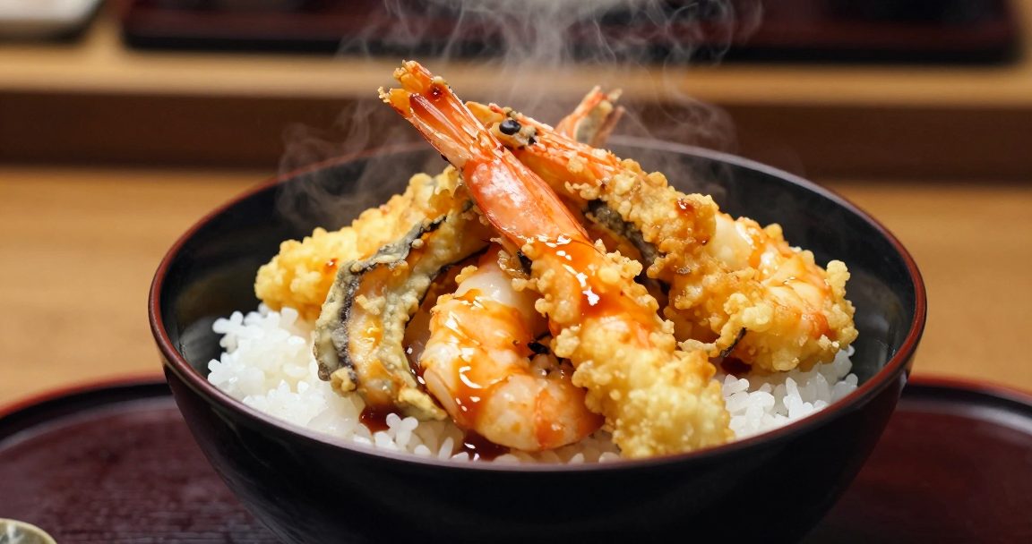 東京天丼十選2026：日本最老的天婦羅店還在雷門旁邊、人形町那碗黑到發亮的丼、以及一家把天丼從¥1,500壓到¥500的連鎖店——從¥620到¥5,550的價差裡，藏著江戶前的兩百年