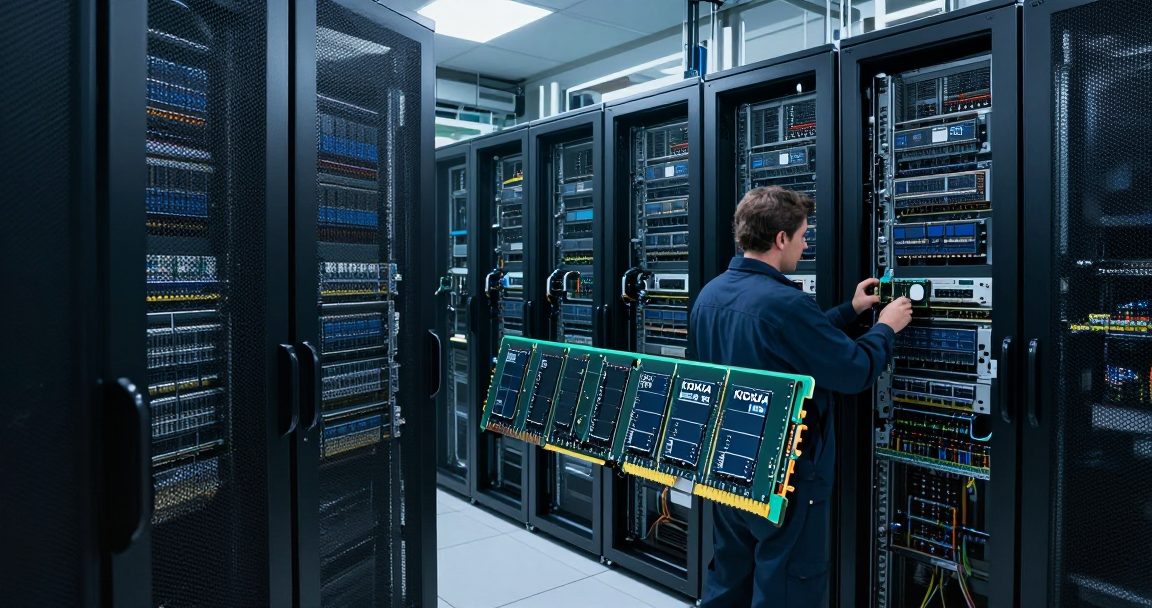 Kioxia Unveils a Flash Module to Cover DRAM Capacity Shortfalls
