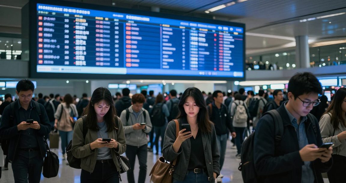 台风影响：7日约470航班停飞　8日仍有320航班以上取消