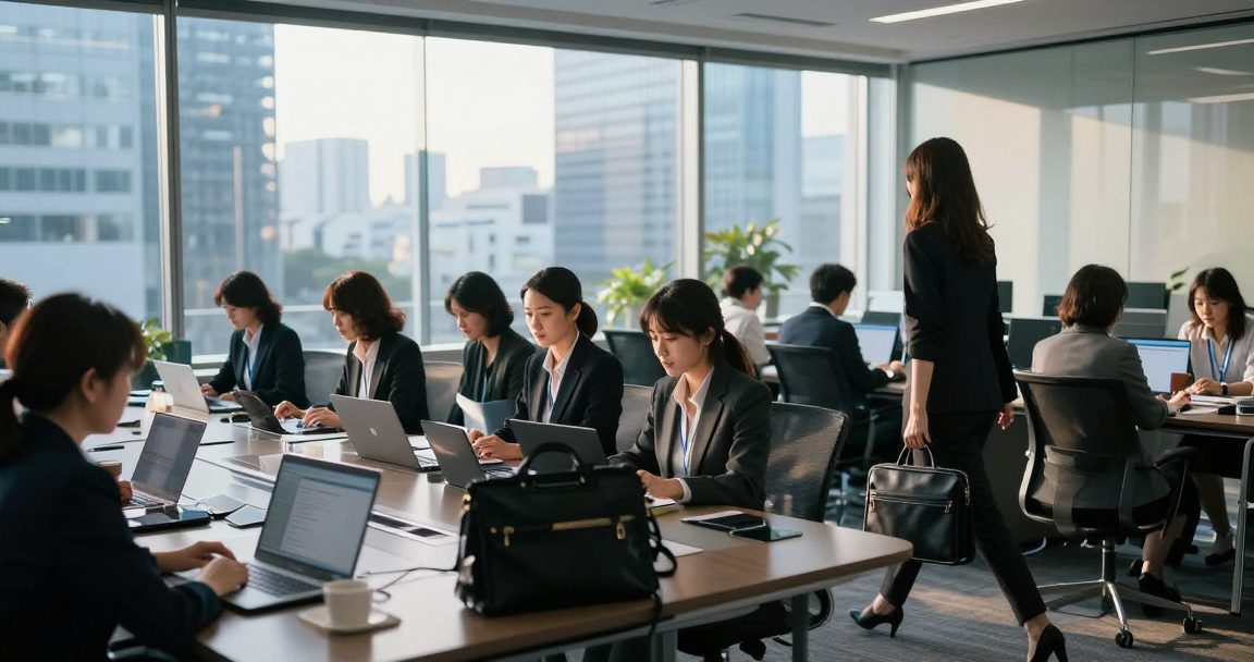 サンリオ女性管理职冲到44.4%　管理职有5%是缩时上班