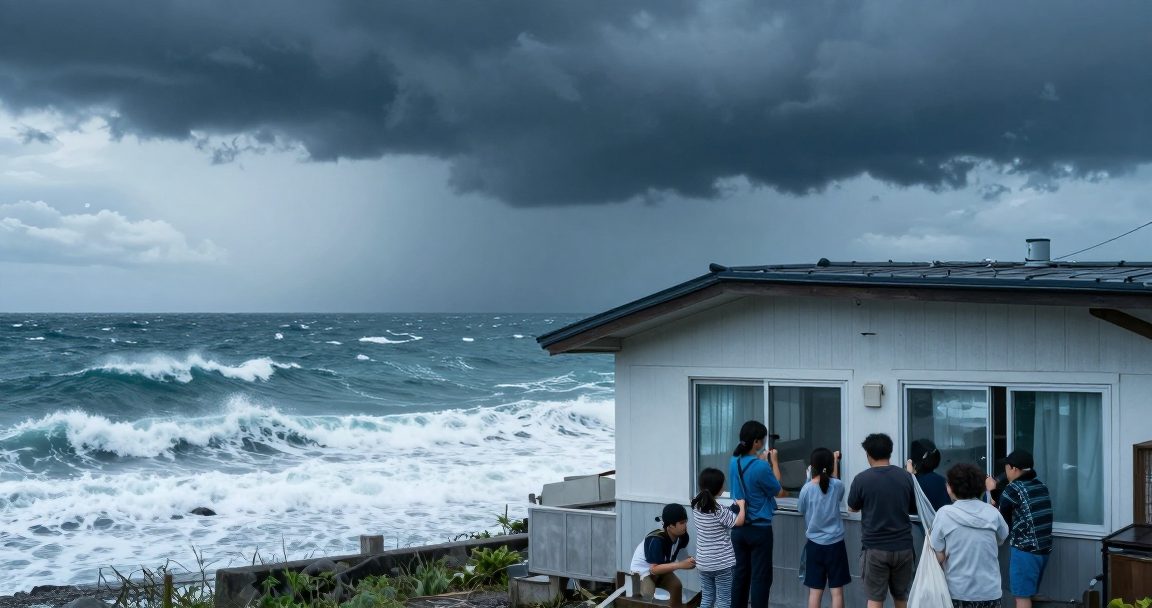 台風13號遠離沖繩仍有高浪　15號預計週二接近北日本