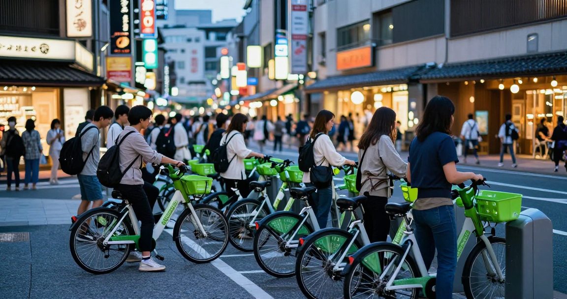 LimeBike在京都市正式展開　與三井のリパーク合作擴充租借站