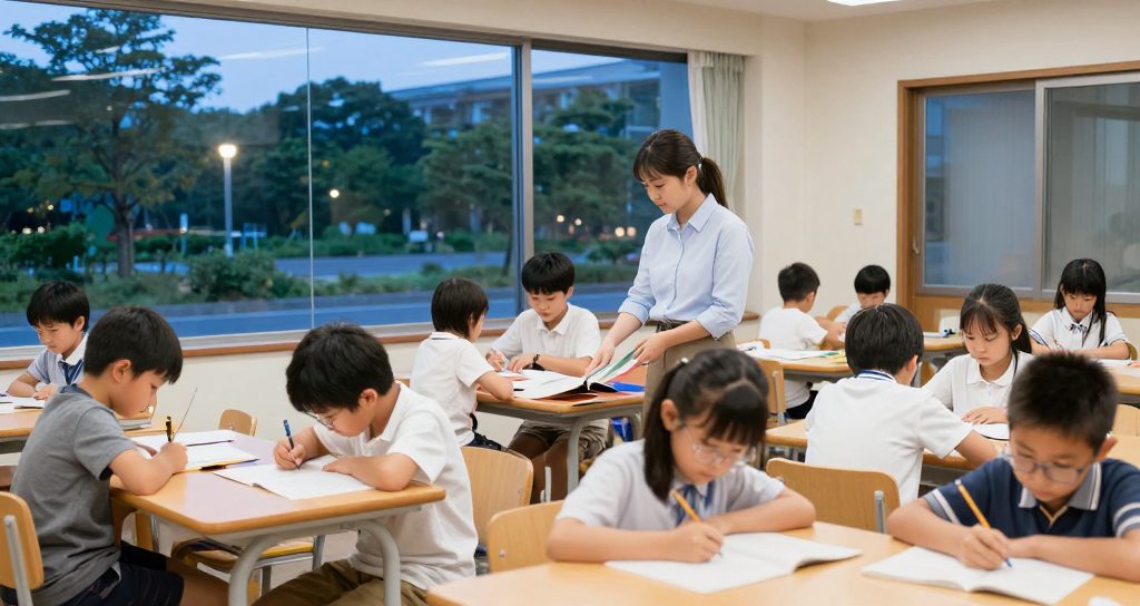 UR团地开放凉爽集会所　大学生陪孩子写暑假作业