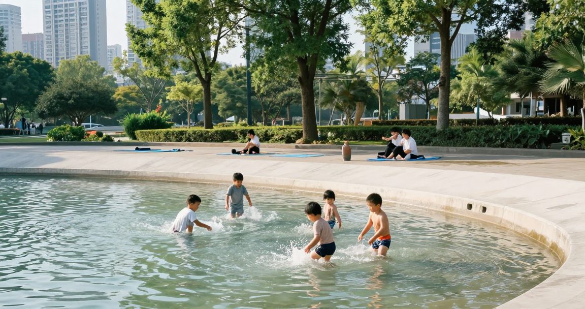 水深十公分、費用零円、九月底收攤：東京免費戲水公園十處，暑假後半的耐熱行程表