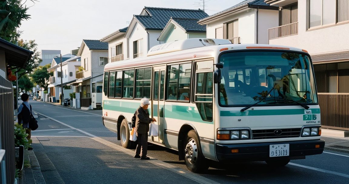 路線公車退場之後　大阪市把AI隨選公車開進全部行政區