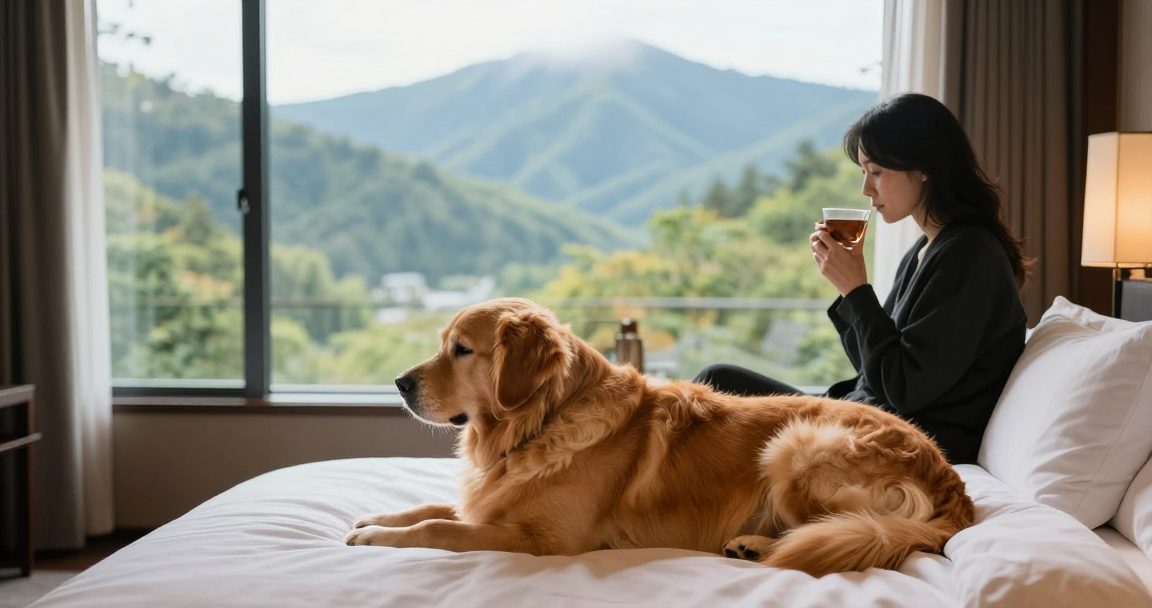 箱根推出「犬優先」高級旅宿，預約可達10回